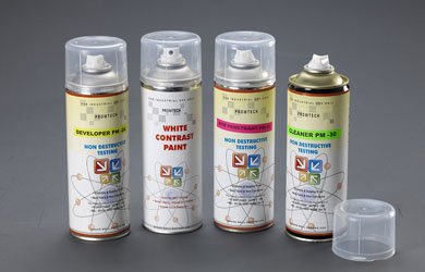 NDT Testing Aerosol Sprays